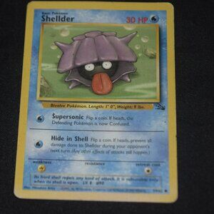 Shellder 54/62 - Fossil - Common - Pokemon- LP